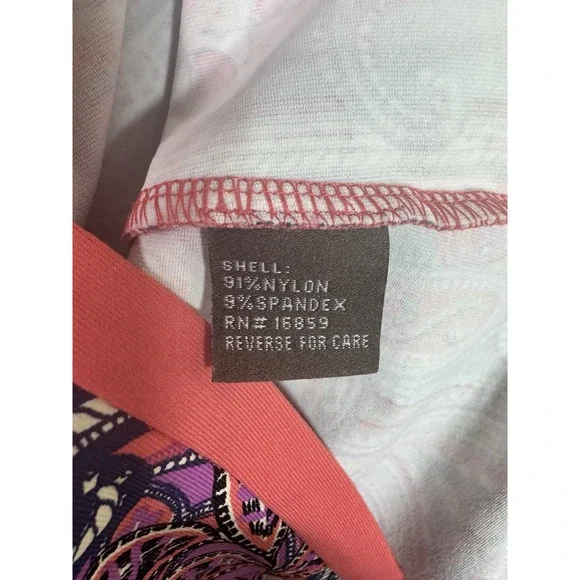 J. McLaughlin‎ Women's Size Medium Catalina Cloth 3/4 Sleeve Top Tunic - Picture 8 of 8